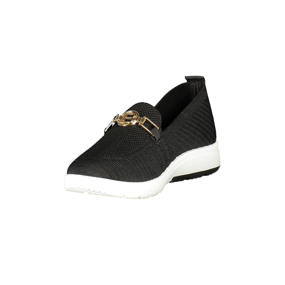 Laura Biagiotti Black Classic Slip-On Loafers for Women