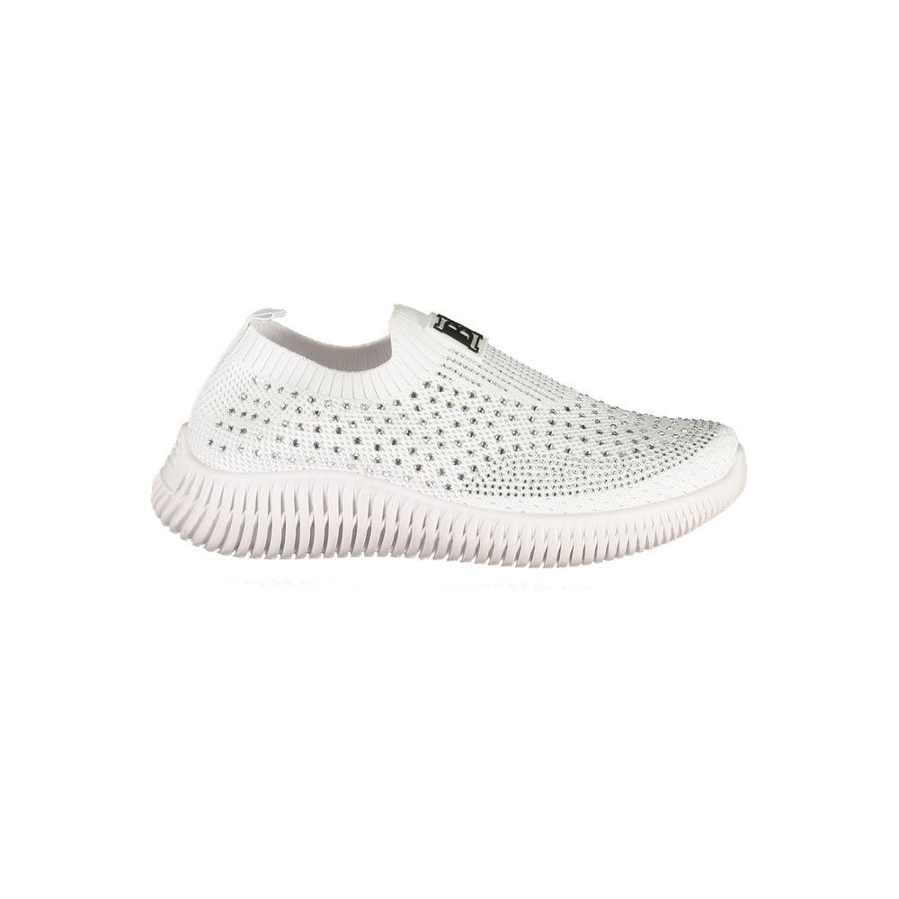 Laura Biagiotti Sneakers Femme Blanches en Polyester