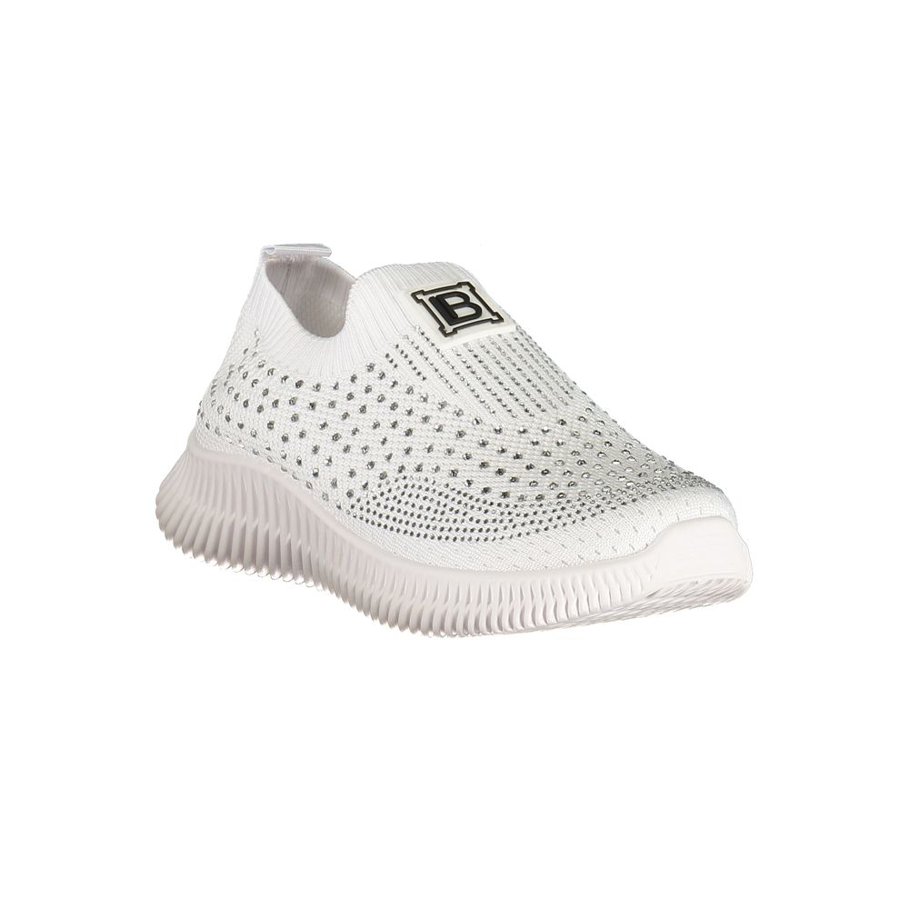 Laura Biagiotti Sneakers Femme Blanches en Polyester