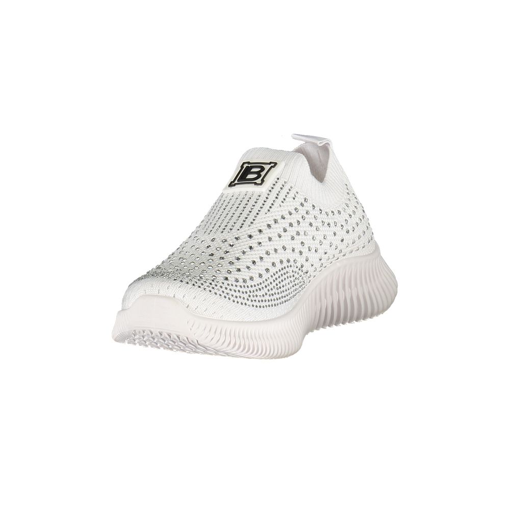 Laura Biagiotti Sneakers Femme Blanches en Polyester