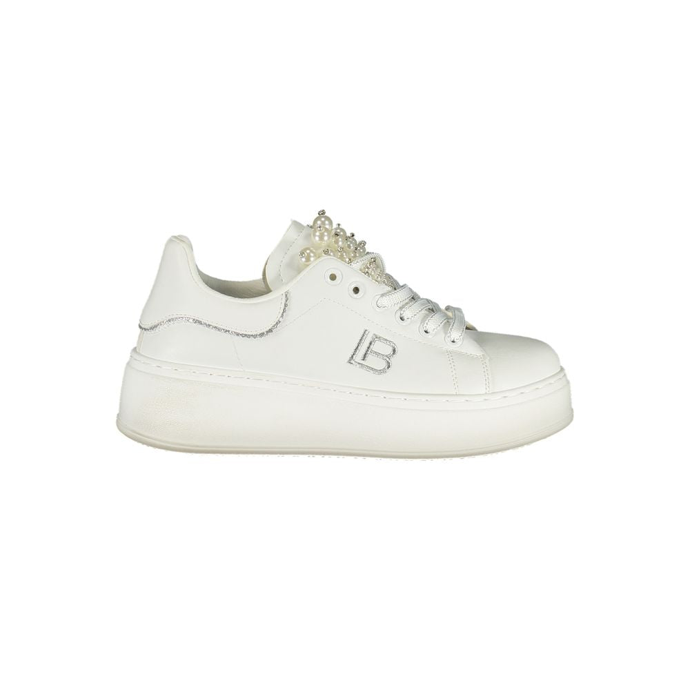 Laura Biagiotti Bianco Women Sneaker - Stylish Comfort
