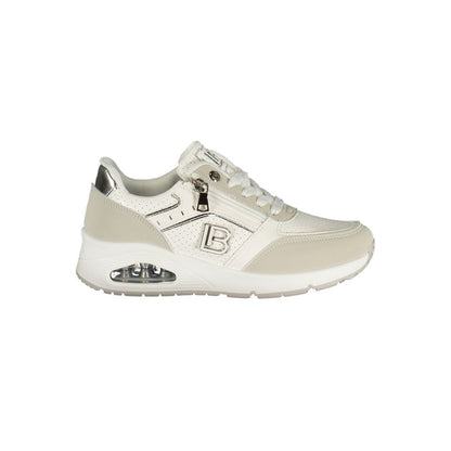 Laura Biagiotti White Polyurethane Women Sneaker