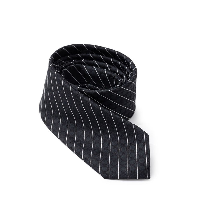 Dolce & Gabbana Zwarte Polyester Stropdas