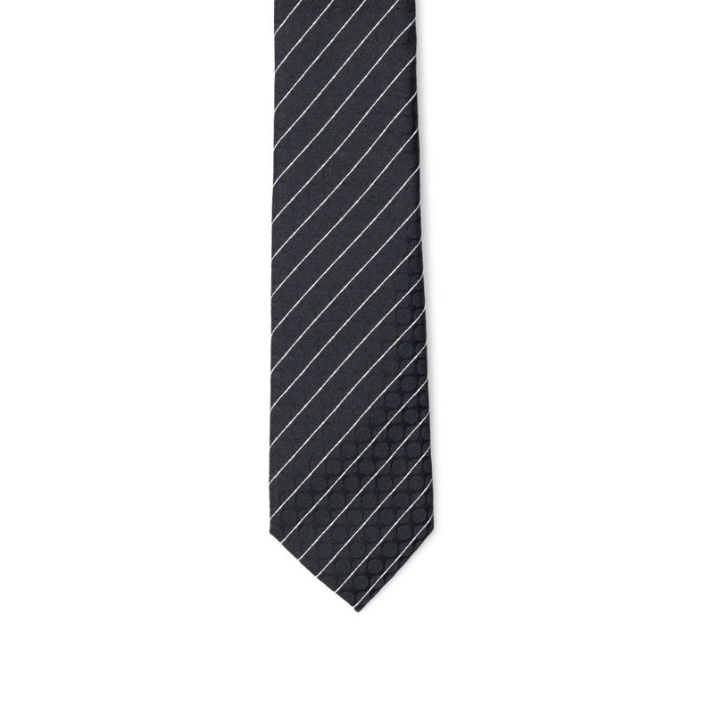 Dolce & Gabbana Zwarte Polyester Stropdas