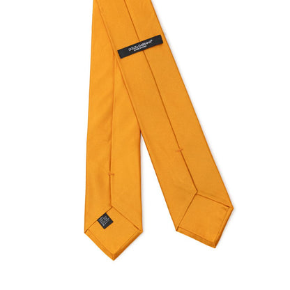 Dolce & Gabbana Oranje Zijden Stropdas