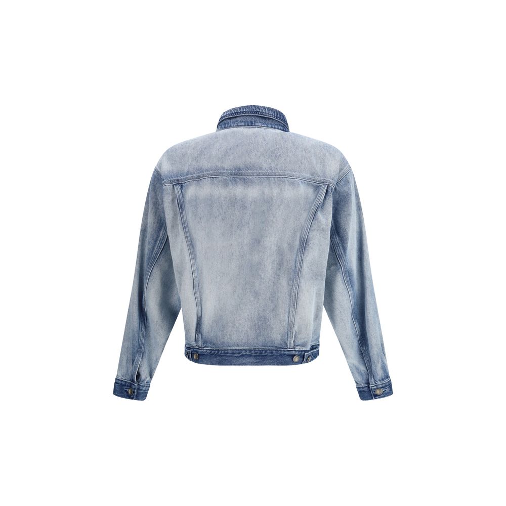 Diesel blauw katoenen denim jack