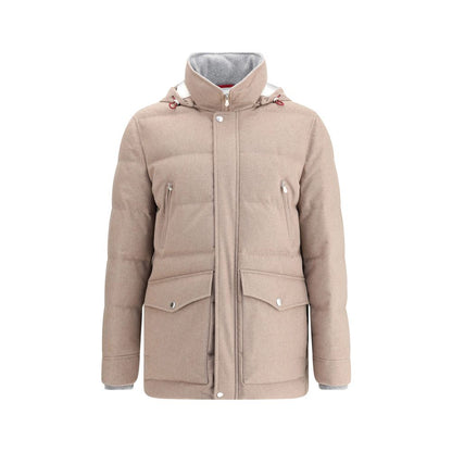 Brunello Cucinelli Beige Wool Clothing