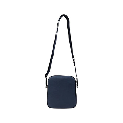 Hugo Boss Blauwe Messenger Tas van Gerecycled Polyurethaan
