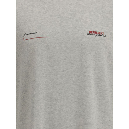T-shirt en coton gris Represent