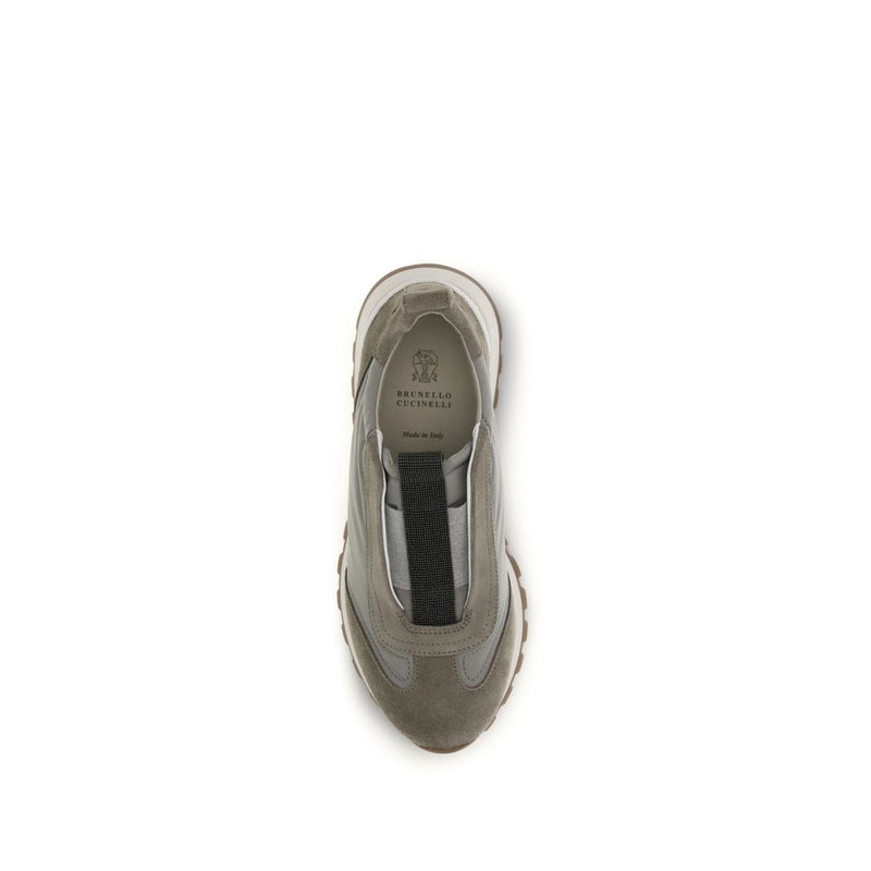 Brunello Cucinelli Bicolor Polyester Sneakers pour Femme