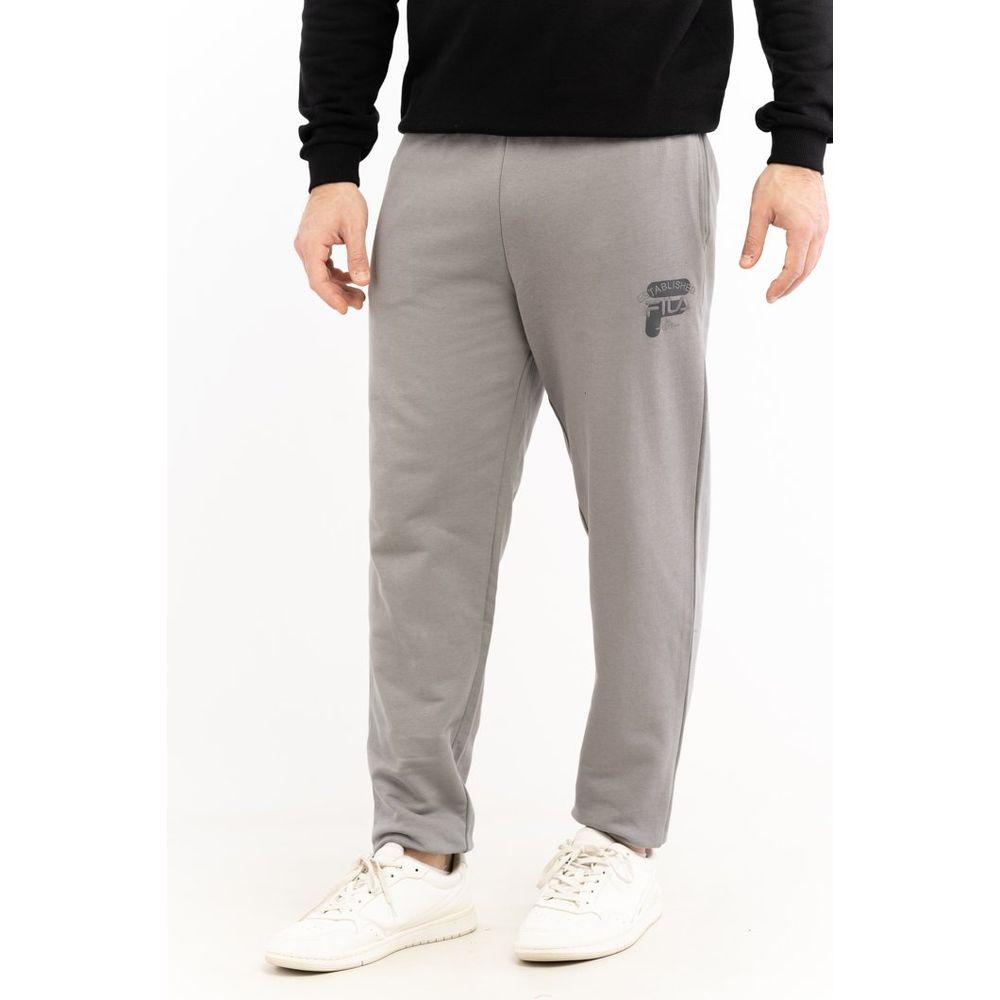 Fila Night Owl Blue Cotton Joggers for Men