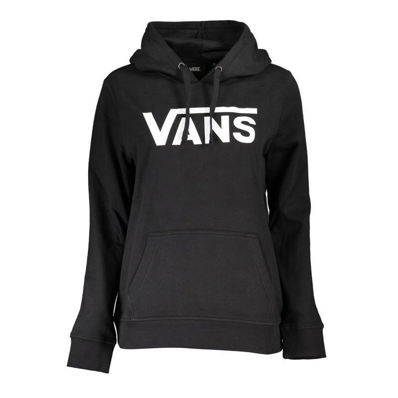Vans Black Cotton Women Hoodie - Comfortable & Stylish
