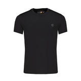 Timberland Black Cotton Men T-Shirt - Stylish Urban Essential