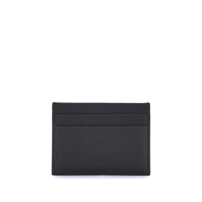 Portefeuille Balenciaga Bos Taurus en cuir de veau noir