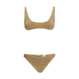 Oséree Lumiere Gold Polyamide One-Piece Swimsuit