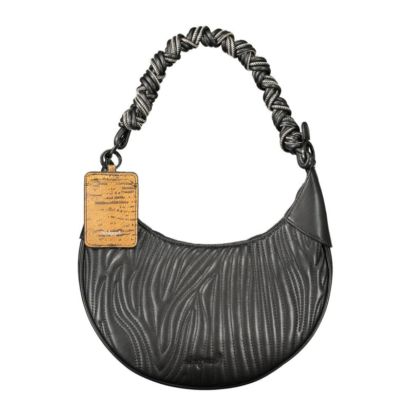Desigual Black Polyurethane Handbag for Women