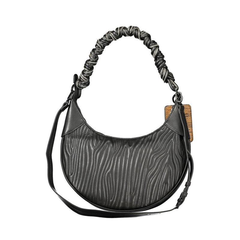 Desigual Black Polyurethane Handbag for Women