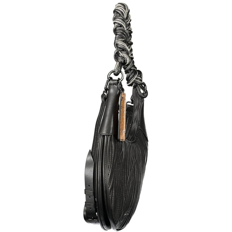 Desigual Black Polyurethane Handbag for Women