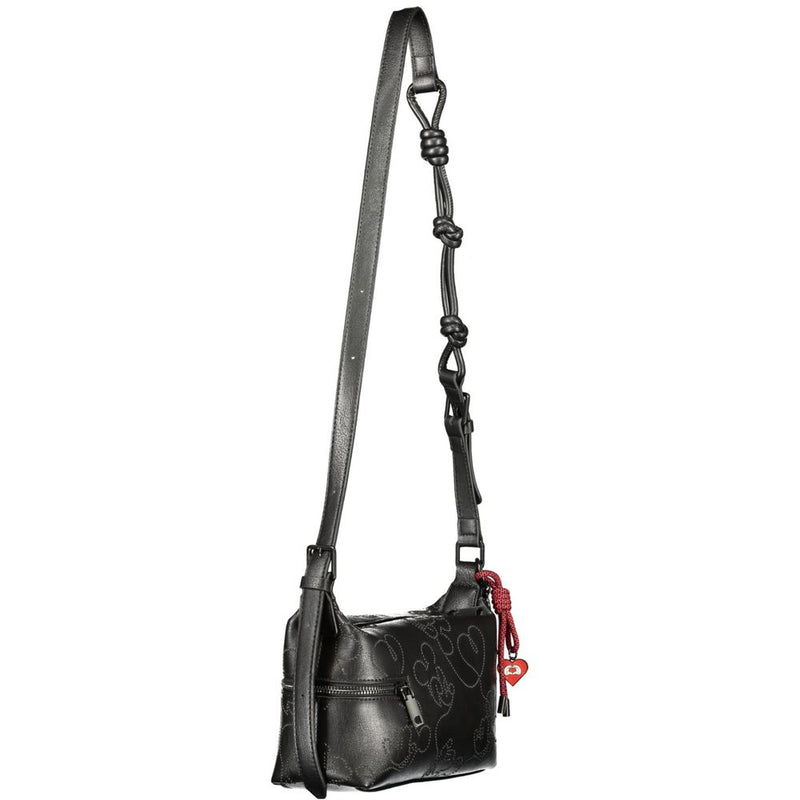 Desigual Black Polyurethane Handbag for Women
