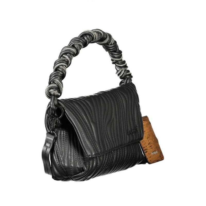 Desigual Black Polyurethane Women's Handbag