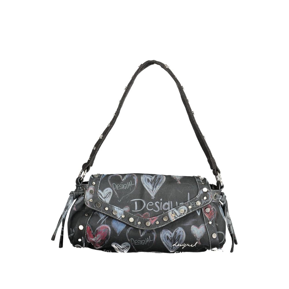 Desigual Black Polyester Handbag for Women - Stylish & Versatile