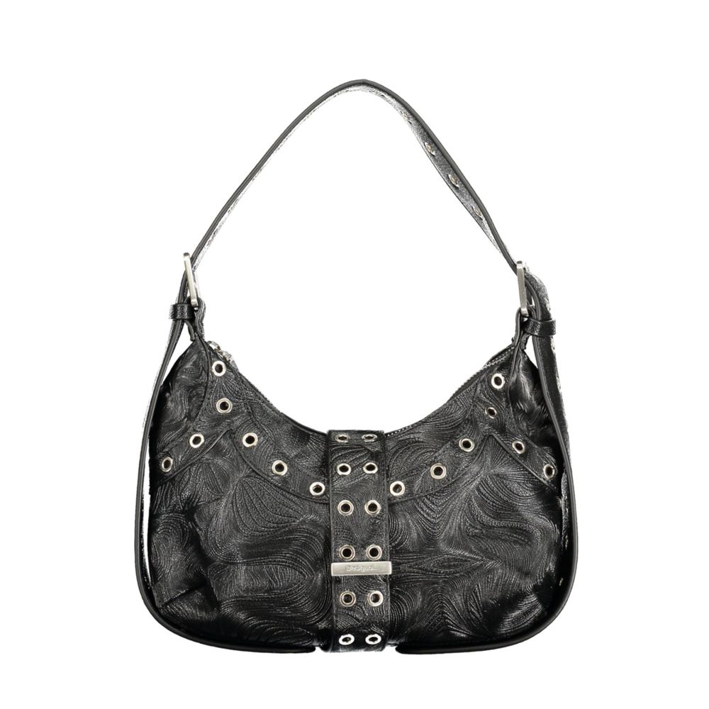 Desigual Black Polyurethane Women's Bag - Stylish & Durable