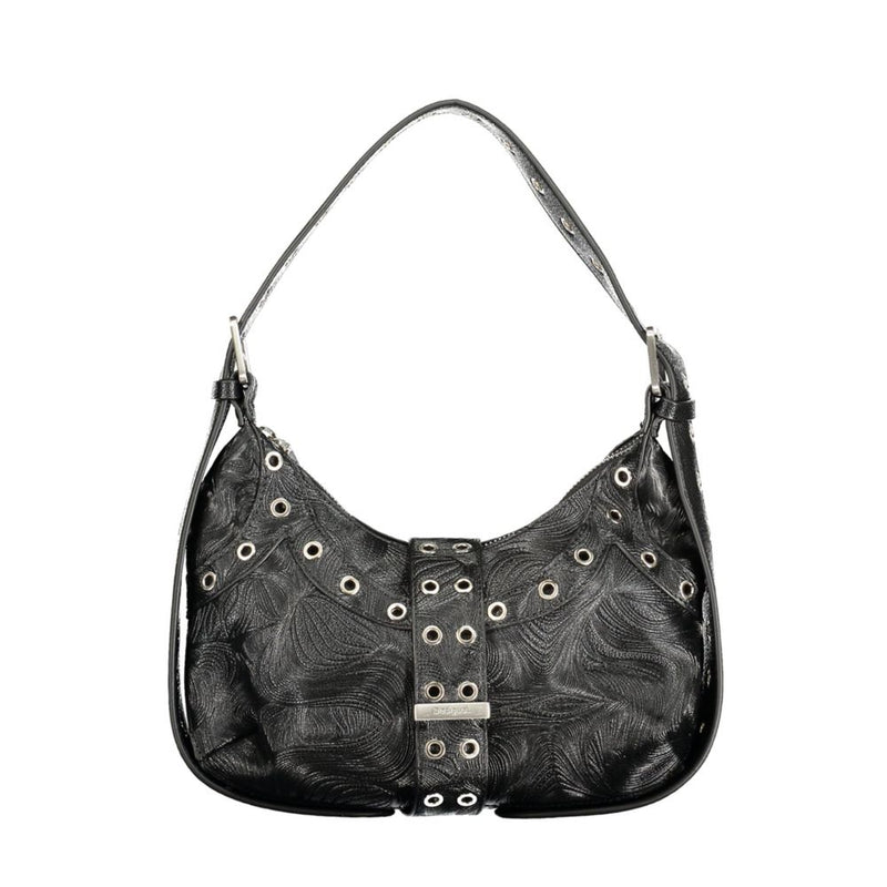 Desigual Black Polyurethane Women's Bag - Elegant and Durable