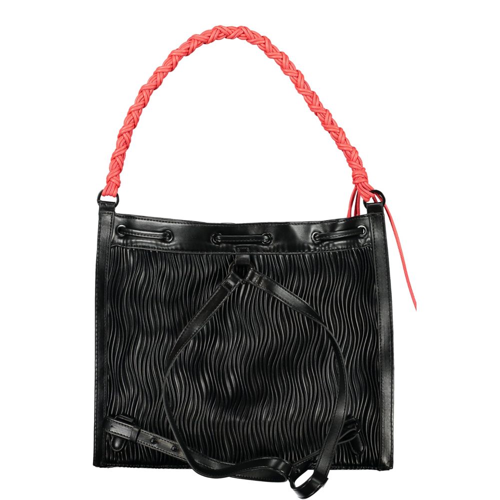Desigual Black Polyurethane Women Backpack - Stylish & Durable