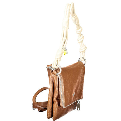 Desigual Marrone Poliuretano Woman Handbag