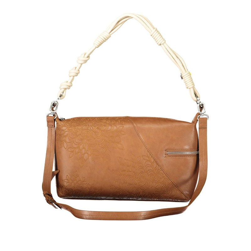 Desigual Marrone Handbag - Élégance et Style Contemporain