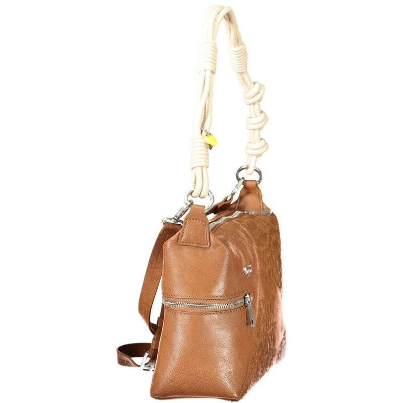 Desigual Marrone Handbag - Élégance et Style Contemporain