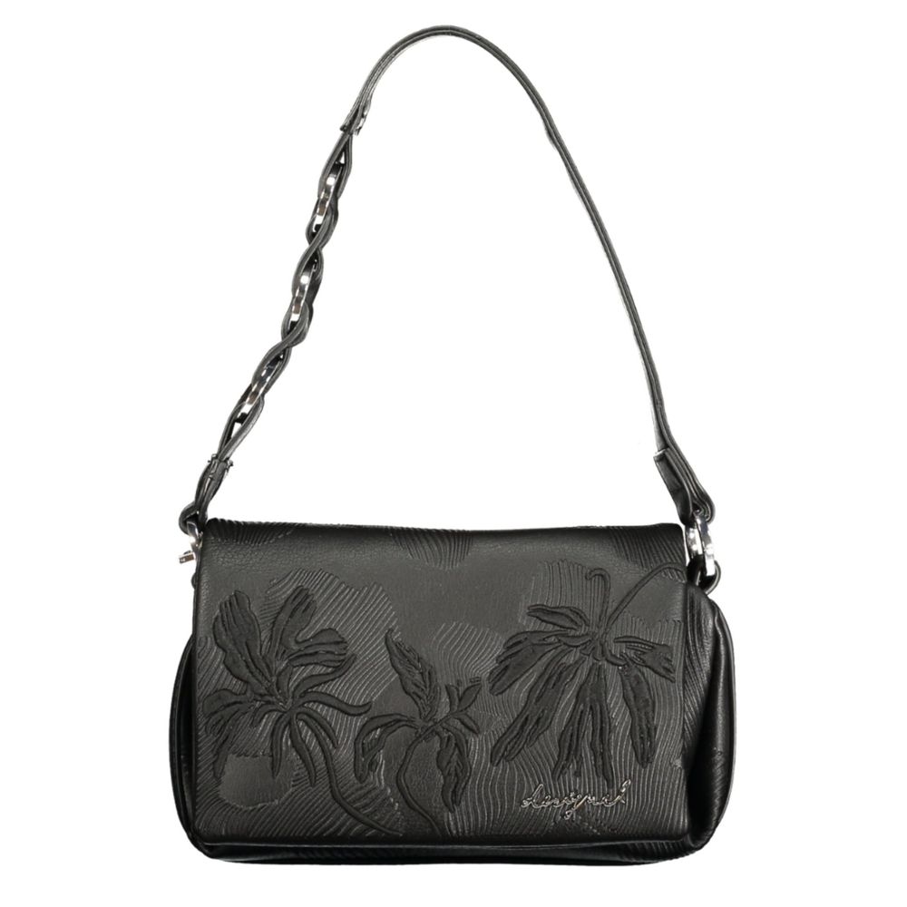 Desigual Black Polyurethane Handbag for Women