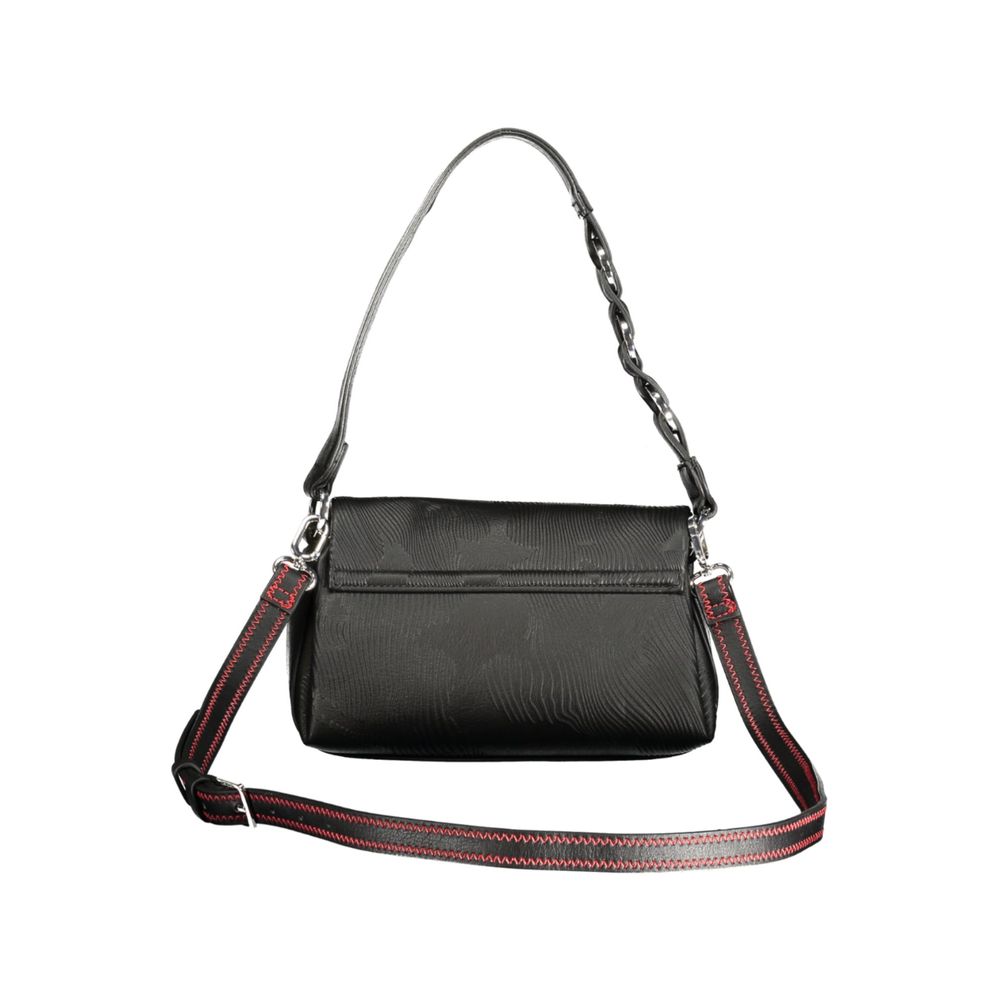 Desigual Black Polyurethane Handbag for Women