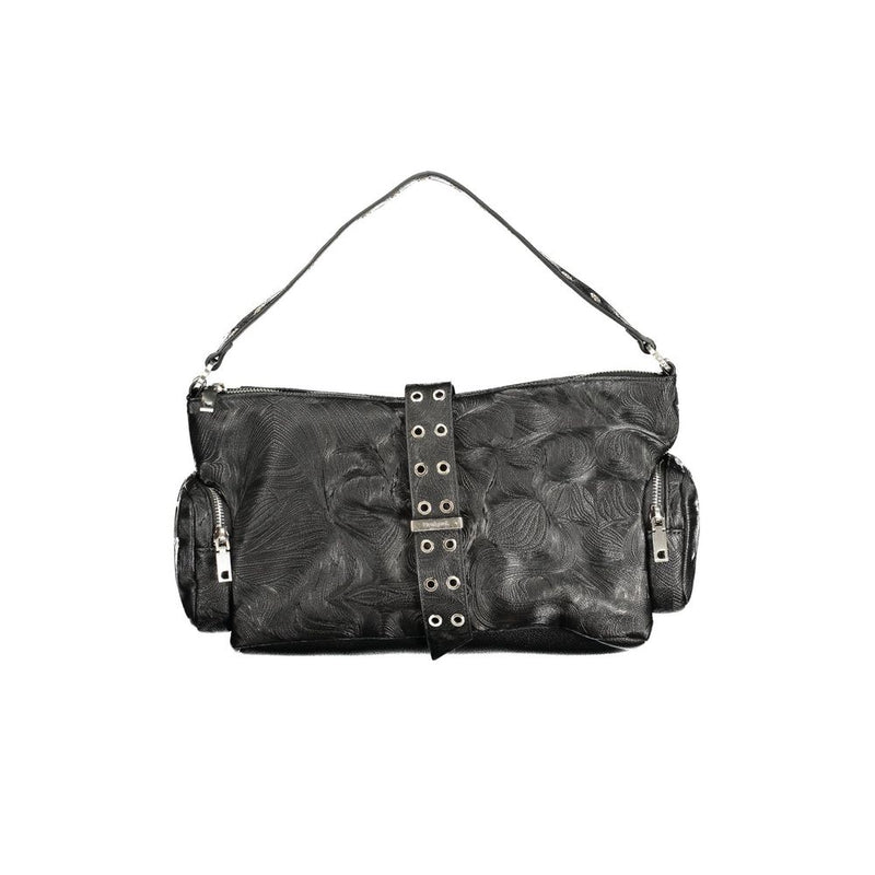 Desigual Black Polyurethane Women's Handbag - Stylish & Bold
