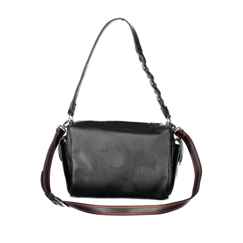 Desigual Black Polyurethane Women's Handbag - DE-43354