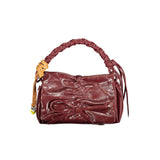Desigual Rodio Naron Mini Flap Bag in Burgundy