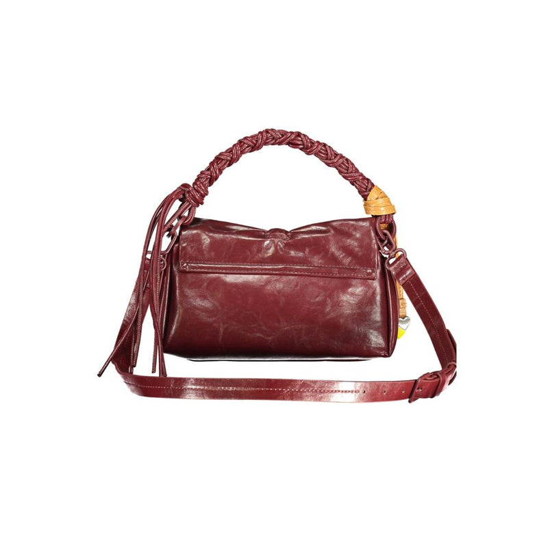 Desigual Rodio Naron Mini Flap Bag - Burgundy