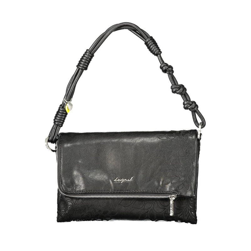 Desigual Sierra Murano Black Polyurethane Handbag for Women