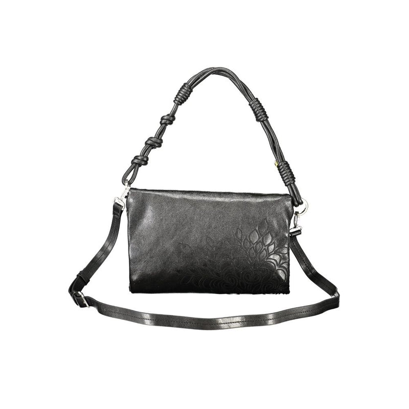 Desigual Sierra Murano Black Polyurethane Handbag for Women