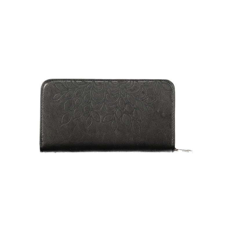 Desigual Nero Poliuretano Woman Wallet - SIERRA FIONA