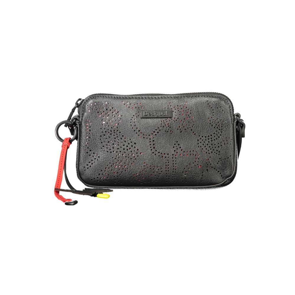 Desigual Nero Poliuretano Woman Bag - Chic & Versatile Handbag