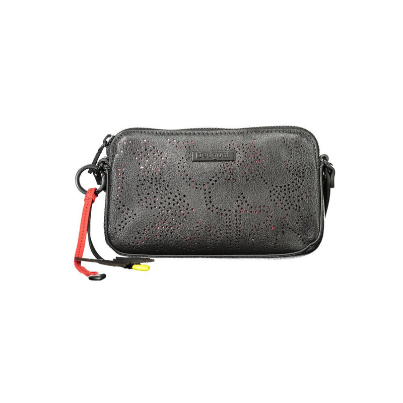 Desigual Nero Poliuretano Woman Bag - Chic & Versatile Handbag