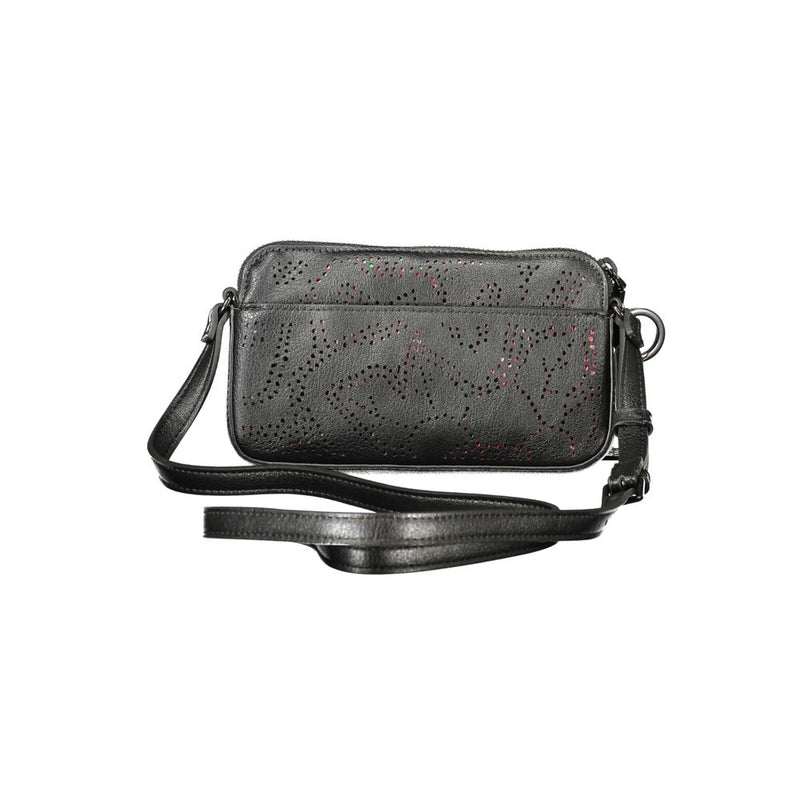 Desigual Nero Poliuretano Woman Bag - Chic & Versatile Handbag