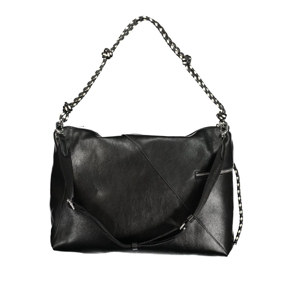 Desigual Half Logo Leiria 2.0 Black Handbag for Women
