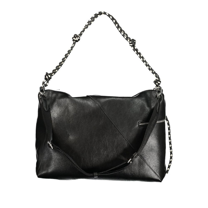 Desigual Half Logo Leiria 2.0 Black Handbag for Women
