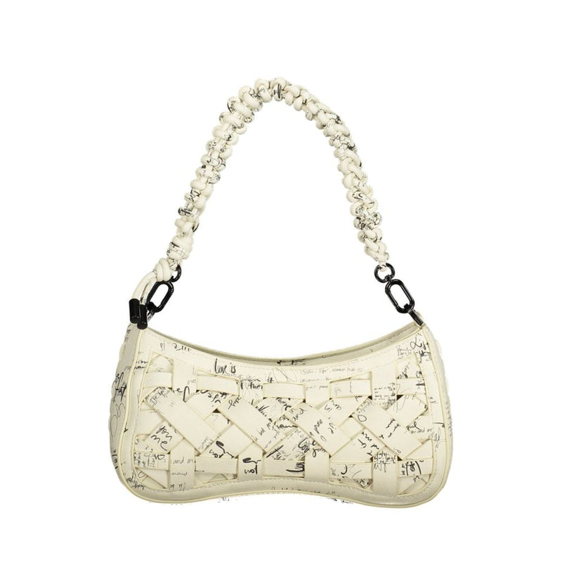 Desigual Bianco Poliuretano Sac à Main Femme