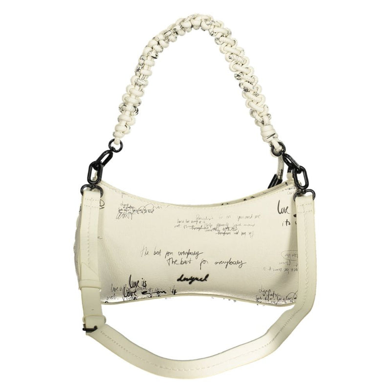Desigual Bianco Poliuretano Sac à Main Femme