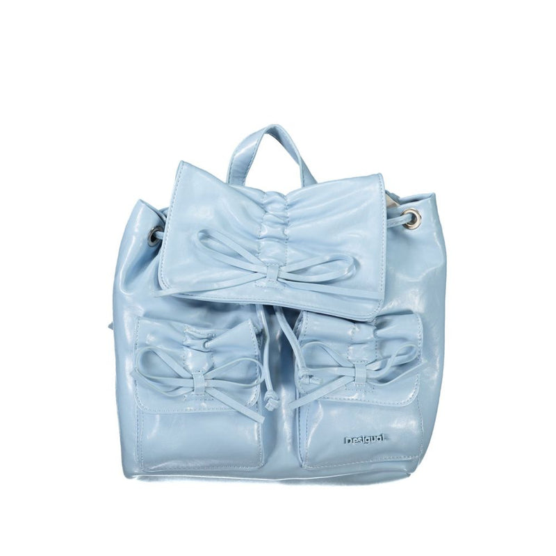 Desigual Azzurro Poliuretano Women's Backpack