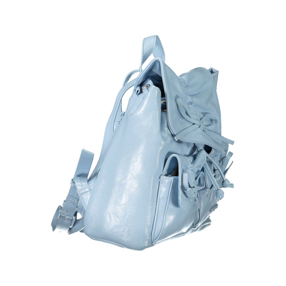 Desigual Azzurro Poliuretano Women's Backpack