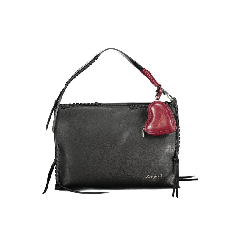 Desigual Torio Leiria Nero Poliuretano Handbag